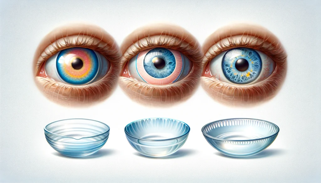 Classification of contact lens