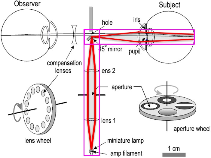 Illumination System of Direct Ophthalmoscope