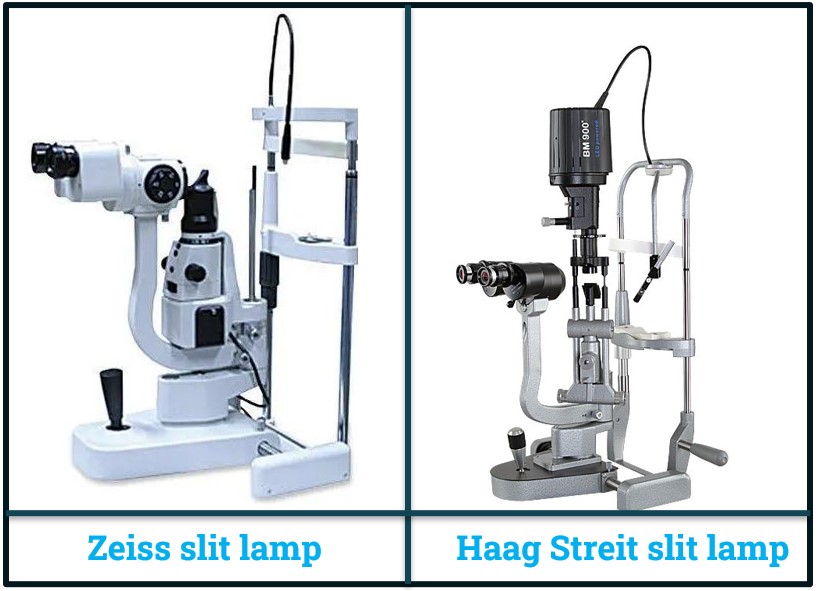 Zeiss vs Haag Streit Slit Lamp