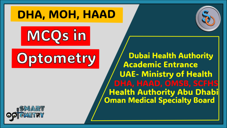 Optometry MCQs- MCQs in Optometry, Weekly MCQs Test