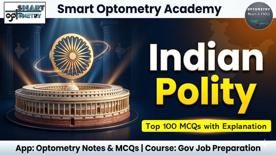 Top 100 Indian Polity MCQs with Expiation