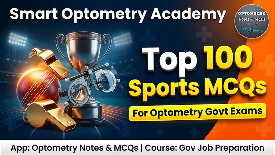 Top 100 Sports MCQs with Explanation