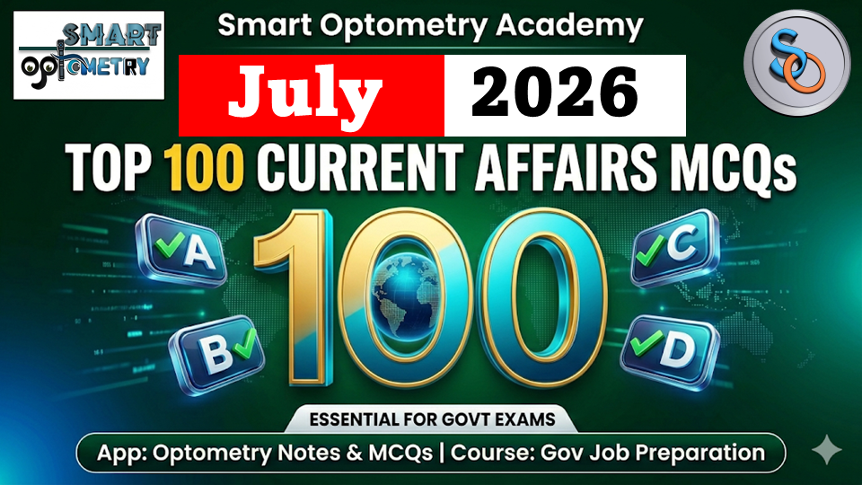 Current Affairs MCQs July 2026 – 100 Solved Questions